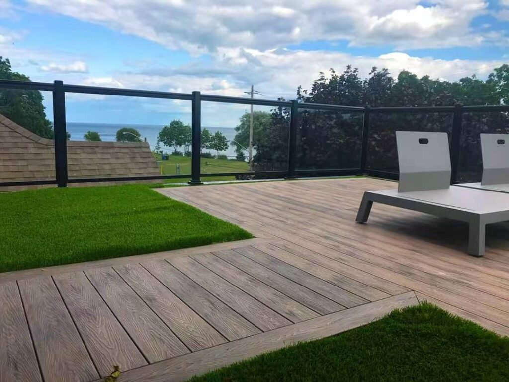 FW148K25 3D embossed decking